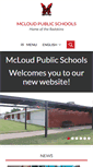 Mobile Screenshot of mcloudschools.us